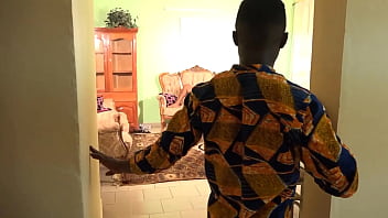 Rachelle is a sexy naughty young cameroonian girl she imagines herself having sex with her boss over her phone but in the end it's her neighbor who makes this fantasy a reality it's crazy