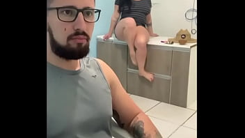 Ela me tirou do trabalho indo pau na buceta mas ganhou só anal fodi o cu até o talo completo