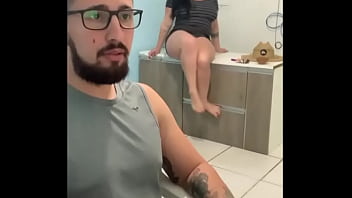 Ela me tirou do trabalho indo pau na buceta mas ganhou só anal fodi o cu até o talo completo