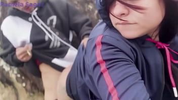 Fodendo com novinho na praia safado cheio de tesão ja colocou eu pra mamar aquela rola gostosa completo no red