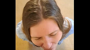 I stuck in the wardrobe but got a blowjob