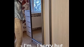 I stuck in the wardrobe but got a blowjob