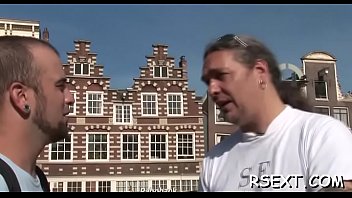 Skinny babe's peach licked hard