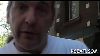 Skinny babe's peach licked hard