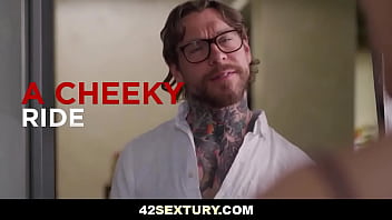 Megan love taking a meaty dick inside her tight ass