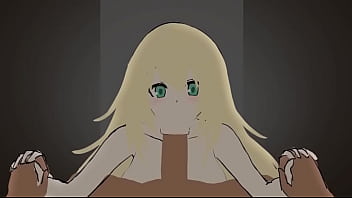 愛宕把雞巴舔硬然後吃了它