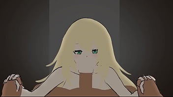 愛宕把雞巴舔硬然後吃了它