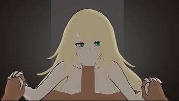 愛宕把雞巴舔硬然後吃了它