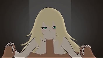 愛宕把雞巴舔硬然後吃了它