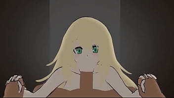 愛宕把雞巴舔硬然後吃了它