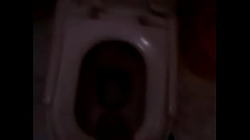 Urging teen masturbating in washroom