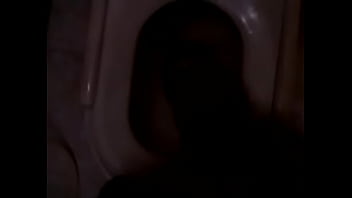 Urging teen masturbating in washroom