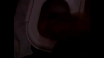 Urging teen masturbating in washroom