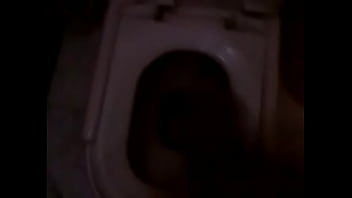 Urging teen masturbating in washroom