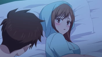 O kazushi sudou está desamparado ao dormir com a bela amiga na mesma cama sem qualquer problema