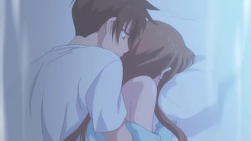 O kazushi sudou está desamparado ao dormir com a bela amiga na mesma cama sem qualquer problema