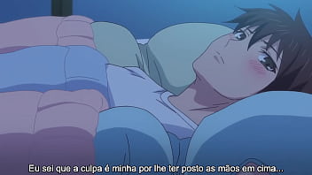 O kazushi sudou está desamparado ao dormir com a bela amiga na mesma cama sem qualquer problema
