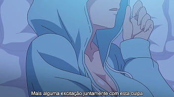 O kazushi sudou está desamparado ao dormir com a bela amiga na mesma cama sem qualquer problema