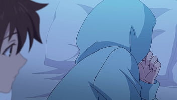 O kazushi sudou está desamparado ao dormir com a bela amiga na mesma cama sem qualquer problema