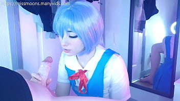 Rei ayanami first time fucks rough with her big oiled ass Rei ayanami first time fucks rough with her big oiled ass