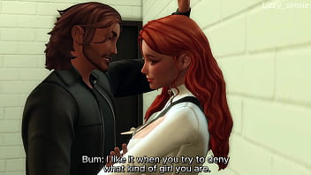 Hot student fucked by a bum