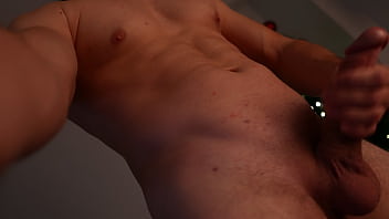 Sporty Guy's Festive Orgasm thumbnail