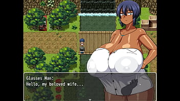 Tanned girl natsuki hentai game ep 26 bbc fucking her pussy and then streaching her anus again