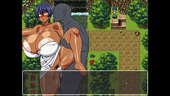 Tanned girl natsuki hentai game ep 26 bbc fucking her pussy and then streaching her anus again