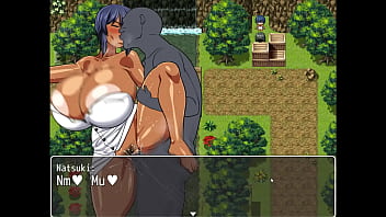 Tanned girl natsuki hentai game ep 26 bbc fucking her pussy and then streaching her anus again