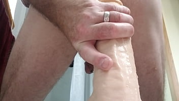 Large Dildo Riding thumbnail