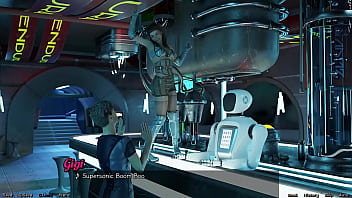 Stranded in space #43 petite girl falls into my arms