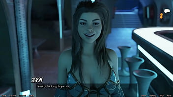 Stranded in space #43 petite girl falls into my arms