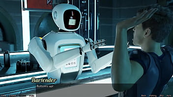 Stranded in space #43 petite girl falls into my arms