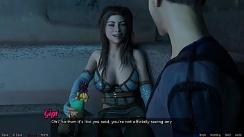 Stranded in space #43 petite girl falls into my arms