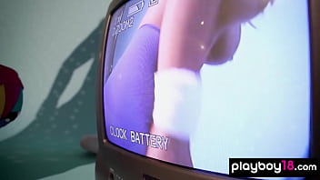 Flexible blonde hottie doing her daily naked training Flexible blonde hottie doing her daily naked training