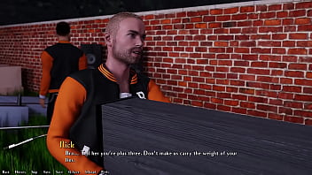 Being a dik #58 two hot kissing lesbians who wanted a throuple with me moves out of the dorm and into the sorority house