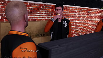 Being a dik #58 two hot kissing lesbians who wanted a throuple with me moves out of the dorm and into the sorority house