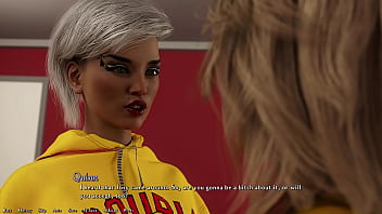 Being a dik #58 two hot kissing lesbians who wanted a throuple with me moves out of the dorm and into the sorority house