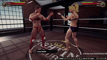 Master baiter vs babydoll nf3d mixed sexual competitive intercourse combat