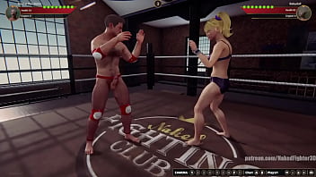 Master baiter vs babydoll nf3d mixed sexual competitive intercourse combat