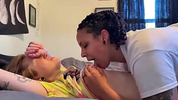 Suck my fucking titties slut