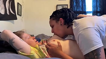 Suck my fucking titties slut