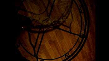 Huge cumshot feeding my cum receptacle