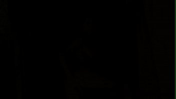 Teasing domina fingering her pussy outdoors