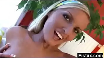 Wife fisting and in alluring copulation