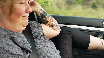 Trashy Milf Plays With Her Pussy In The Car To Get Wet For Hardcore Cream Pie Action On The Bed Preview thumbnail