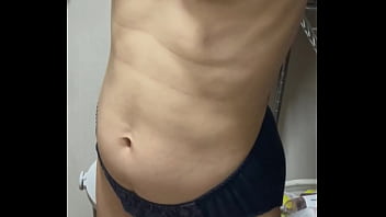 Beautiful busty married woman nude before sex looking forward to filming nipples were washed clean