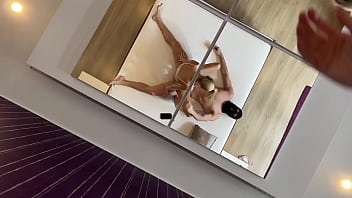 Fucking with nela decker in front of mirror