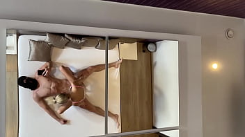 Fucking with nela decker in front of mirror