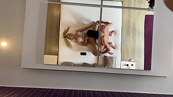 Fucking with nela decker in front of mirror